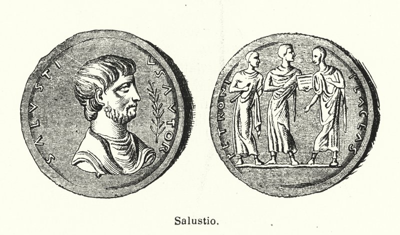 Sallust, római történész és politikus (litho) alkotó: German School