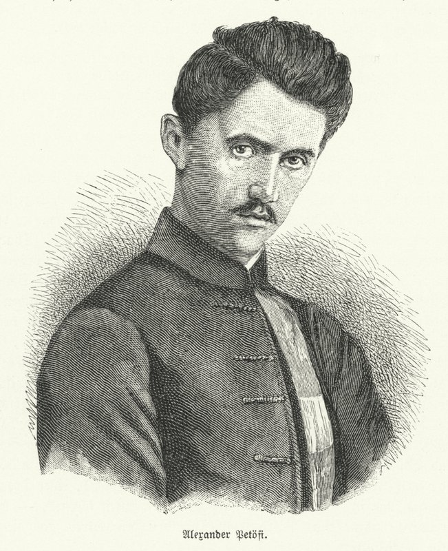 Szép Petőfi, magyar költő (Litho) alkotó: German School