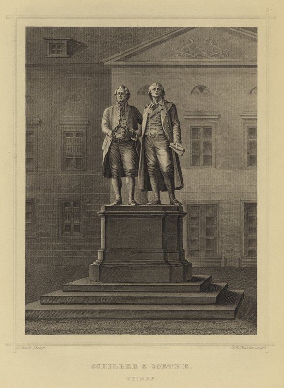 Schiller és Goethe, Weimar alkotó: German School