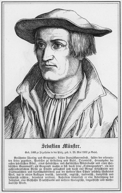 Sebastian Munster (metszet) alkotó: German School