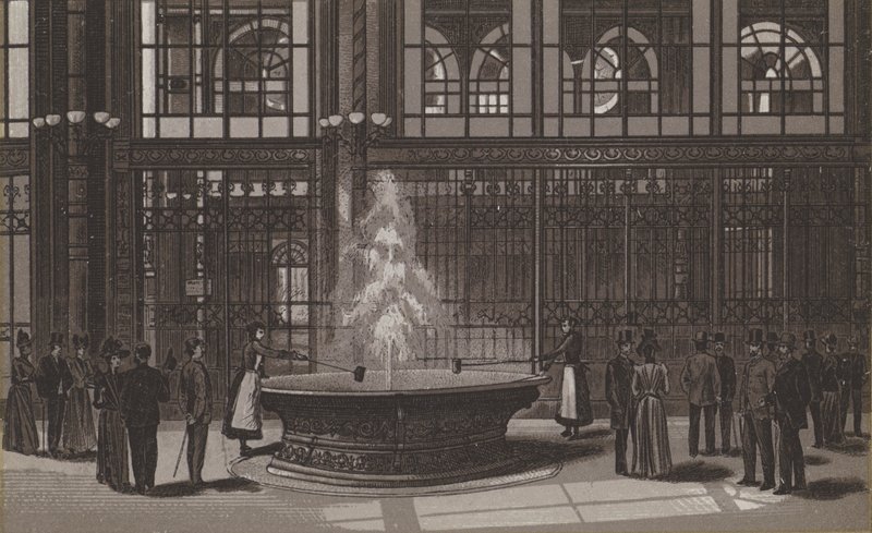 pezsgő (litho) alkotó: German School