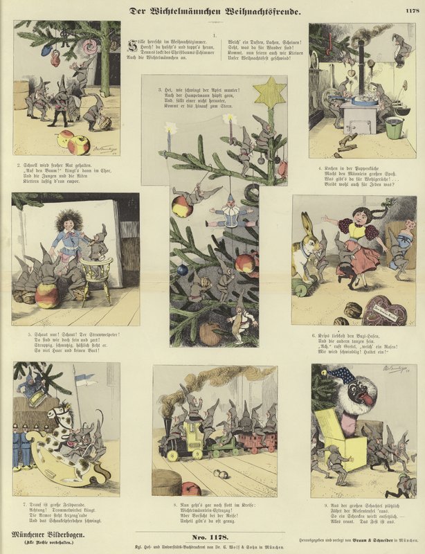 A manók karácsonyi öröme alkotó: German School