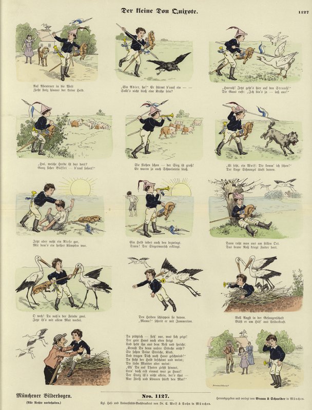 A kis Don Quijote alkotó: German School