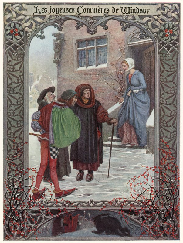 A windsori víg feleségek alkotó: German School