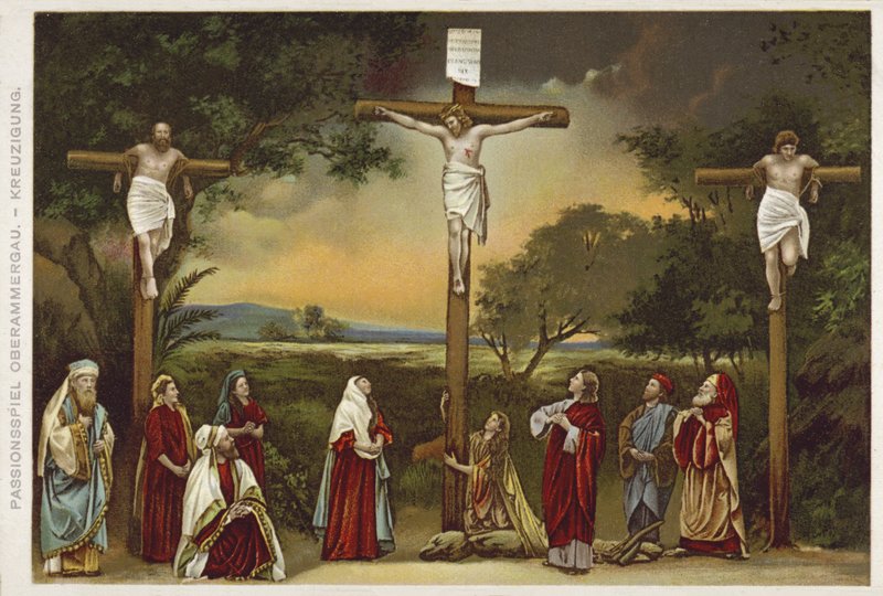 A passiójáték, Oberammergau alkotó: German School