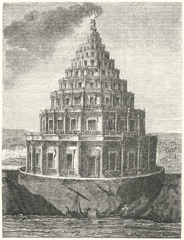 Alexandriai Pharos, Egyiptom alkotó: German School