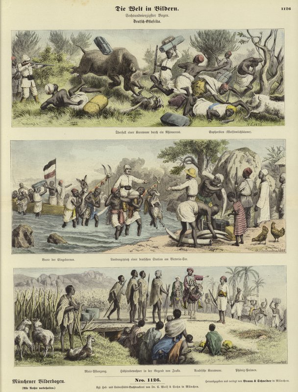 A világ képekben: német Kelet-Afrika alkotó: German School
