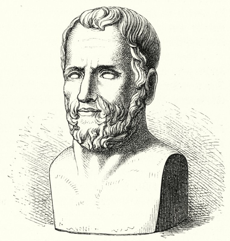 Theophrastus, ókori görög filozófus (metszet) alkotó: German School