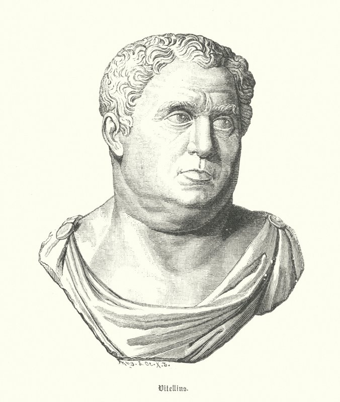Vitellius római császár (metszet) alkotó: German School