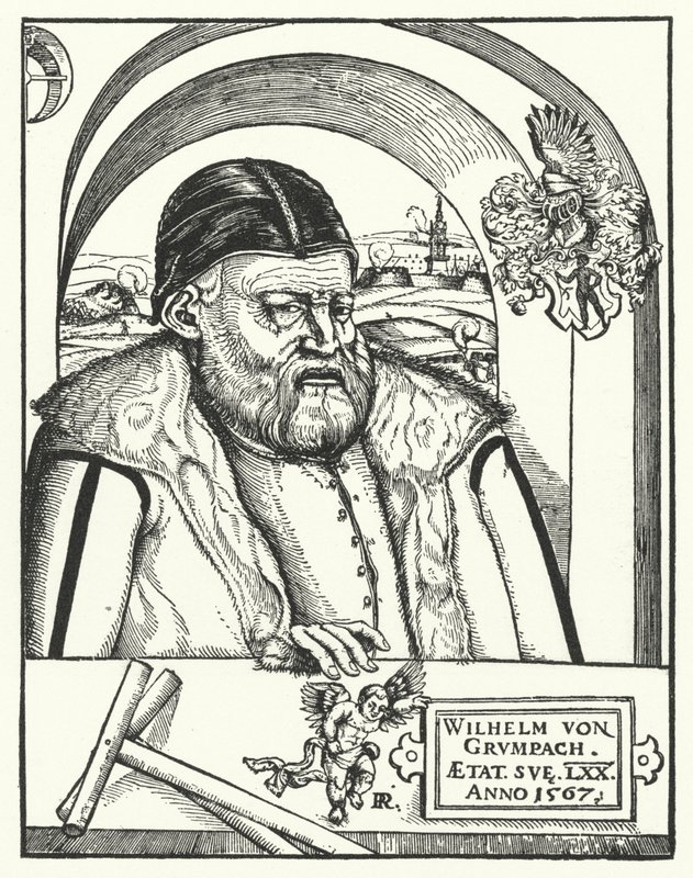 Wilhelm von Grumbach, német lovag és kalandor (metszet) alkotó: German School