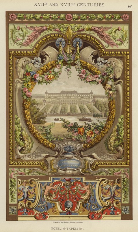 XVII. és XVIII. század, gobelin-szőnyeg (színes litó) alkotó: German School