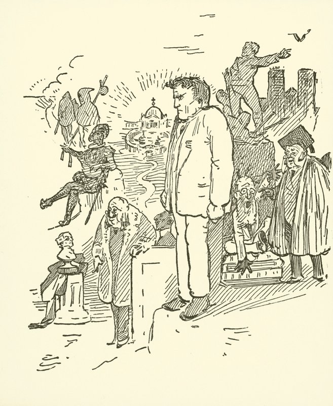 H. Belloc úr alkotó: Gilbert Keith Chesterton