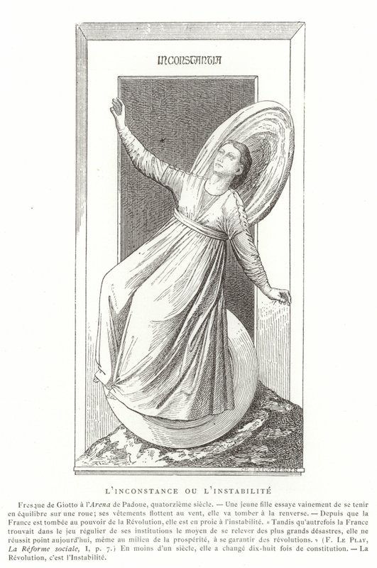 Állhatatlanság alkotó: Giotto di Bondone