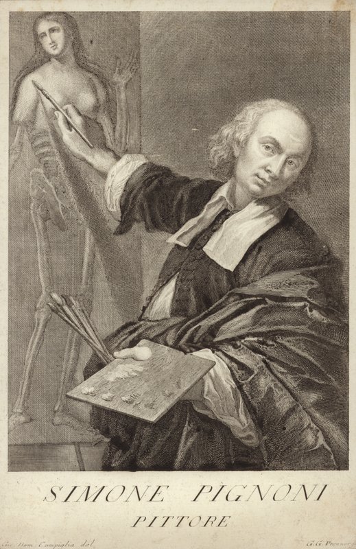 Simone Pignoni olasz festő alkotó: Giovanni Domenico Campiglia