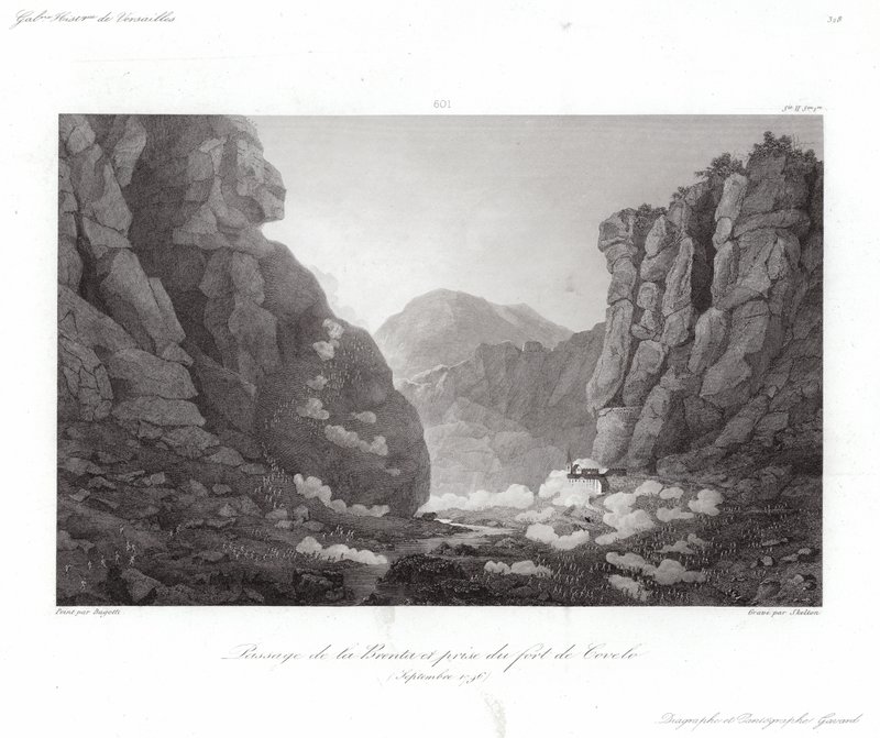 Átkelés a Brentán alkotó: Giuseppe Pietro Bagetti