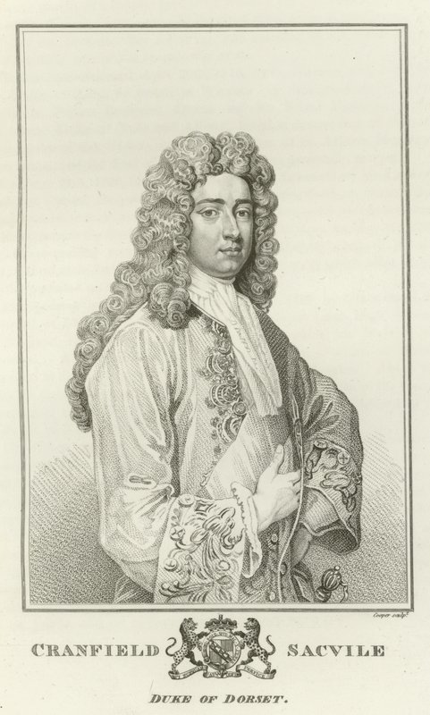 Cranfield Sacvile, Dorset hercege alkotó: Godfrey Kneller