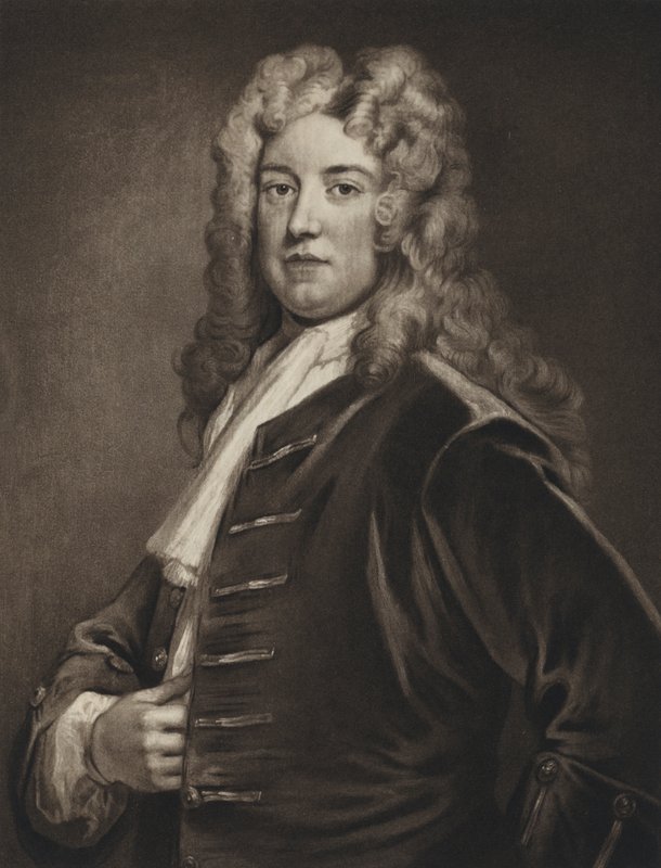 Robert Walpole, Orford grófja (litho) alkotó: Godfrey (after) Kneller