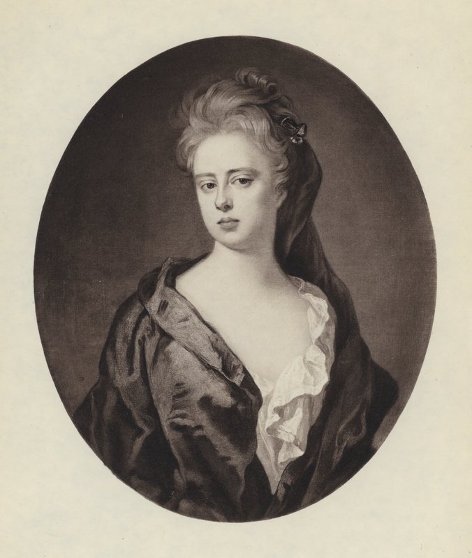 Sarah Jennings, Marlborough hercegnője (litho) alkotó: Godfrey (after) Kneller