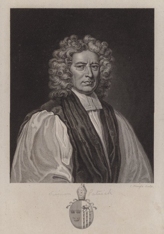Simon Patrick, Ely püspöke (metszet) alkotó: Godfrey (after) Kneller