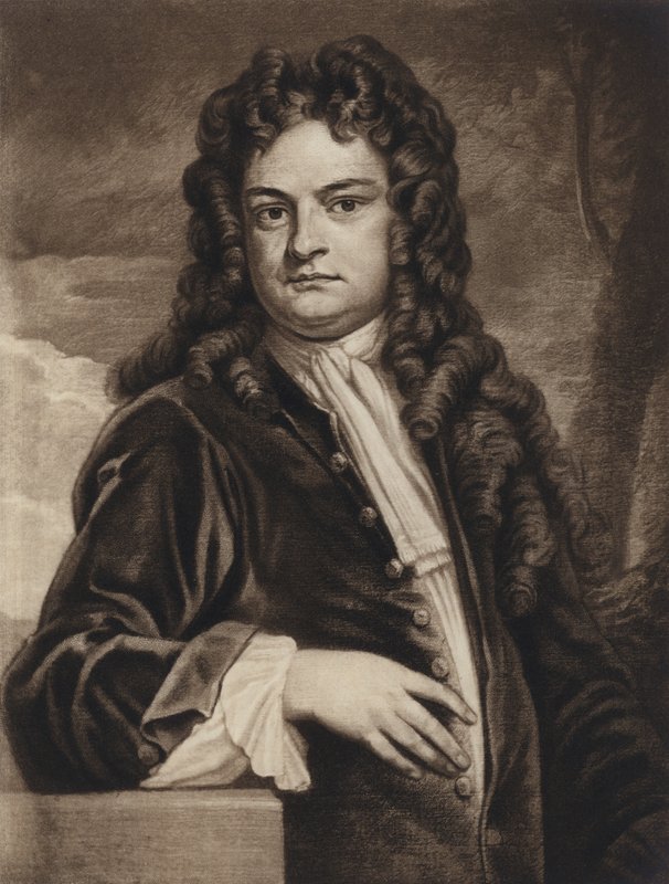 Sir Richard Steele (litho) alkotó: Godfrey (after) Kneller