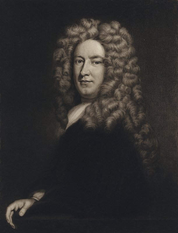 Sir Samuel Garth (litho) alkotó: Godfrey (after) Kneller