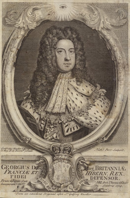 I. György, Nagy-Britannia és Írország királya alkotó: Godfrey Kneller