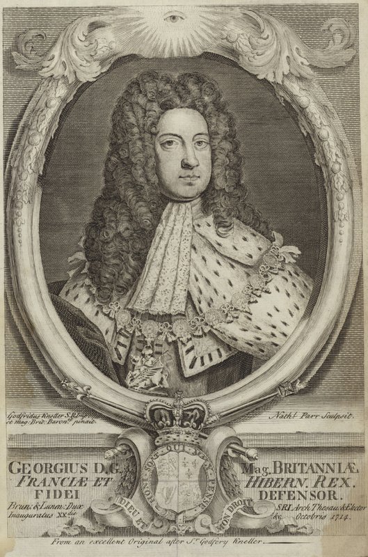 I. György, Írország portréja alkotó: Godfrey Kneller