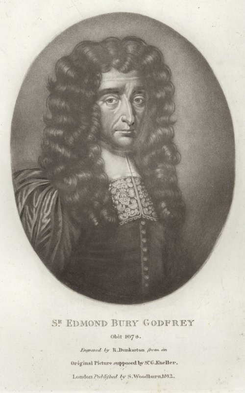 Sir Edmond Bury Godfrey alkotó: Godfrey Kneller