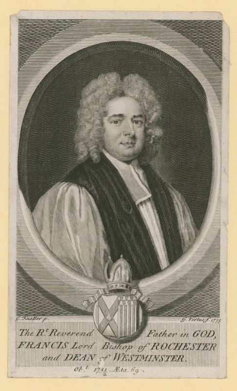 A Tiszteletreméltó Atya Istenben, Francis Lord Rochester püspöke és Westminster dékánja alkotó: Godfrey Kneller