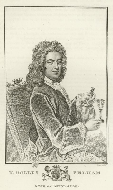 Thomas Holles Pelham, Newcastle hercege alkotó: Godfrey Kneller
