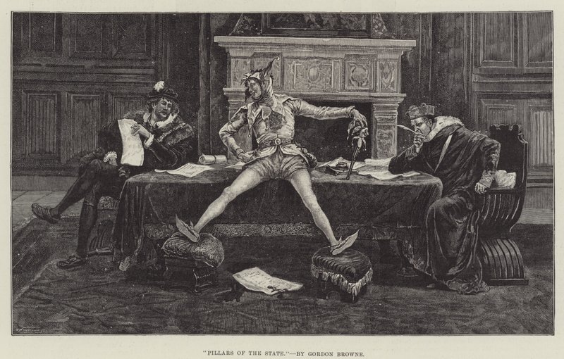Az állam pillérei alkotó: Gordon Frederick Browne