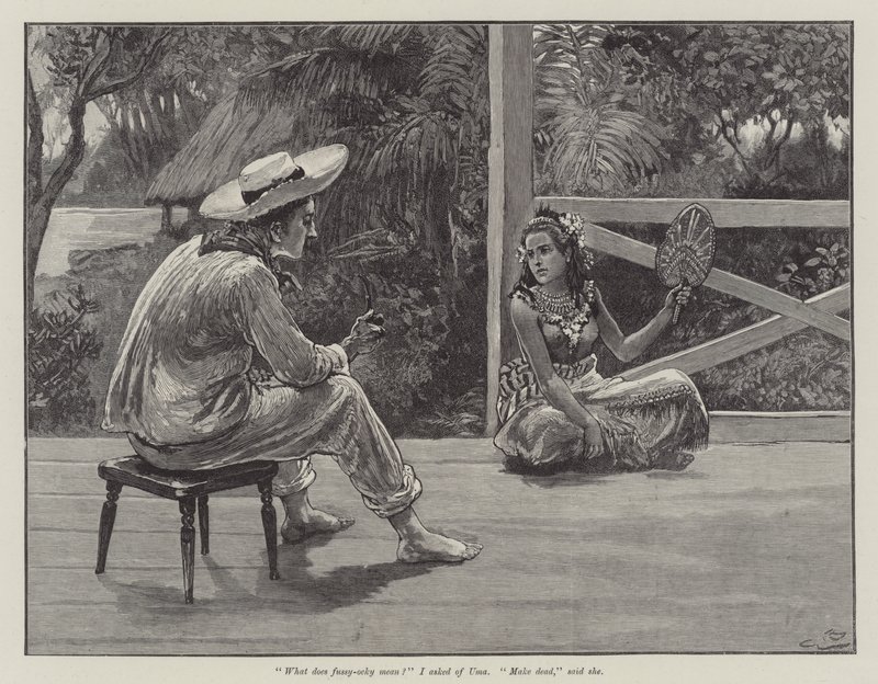 Uma, avagy Falesa tengerpartja, Robert Louis Stevenson alkotó: Gordon Frederick Browne