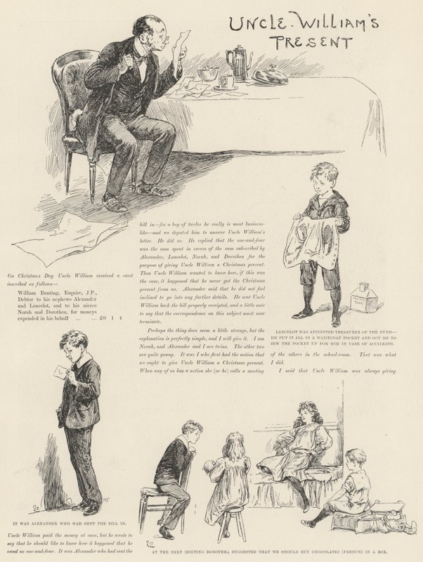 William bácsi ajándéka, Barry Pain alkotó: Gordon Frederick Browne