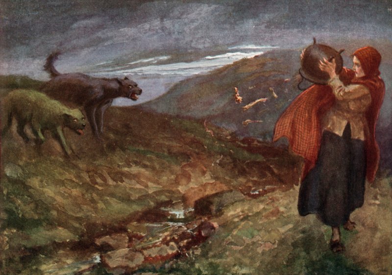 Illusztráció az üst meséjéhez alkotó: Gordon Frederick after Browne