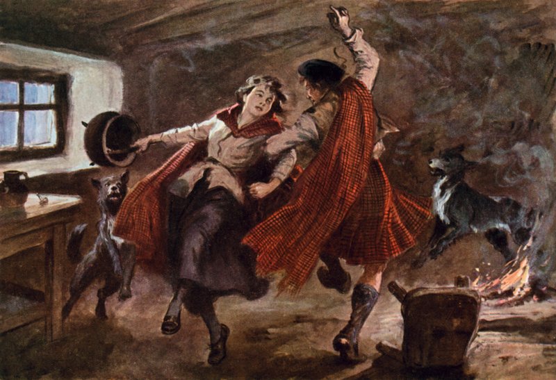 Illusztráció Az üst meséjéhez alkotó: Gordon Frederick after Browne