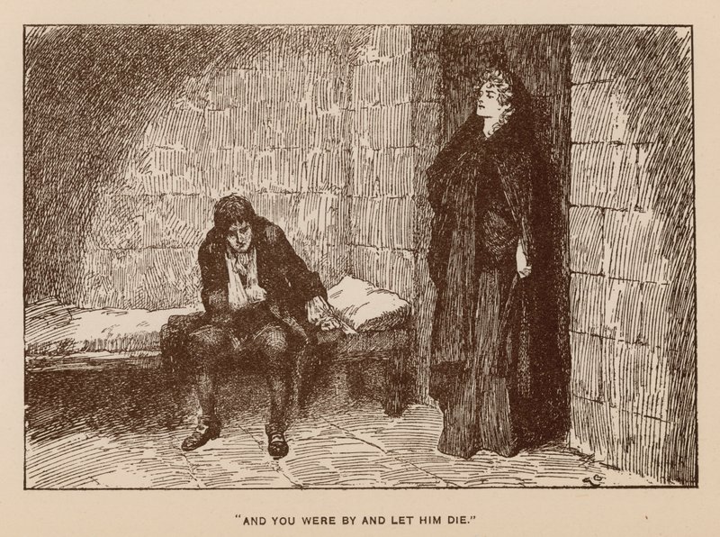 Illusztráció Thackeray Henry Esmond történetéhez (litho) alkotó: Gordon Frederick (after) Browne