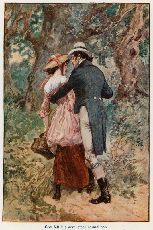 Illusztráció Adam Bede számára alkotó: Gordon Frederick Browne