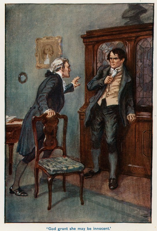 Illusztráció Adam Bede számára alkotó: Gordon Frederick Browne