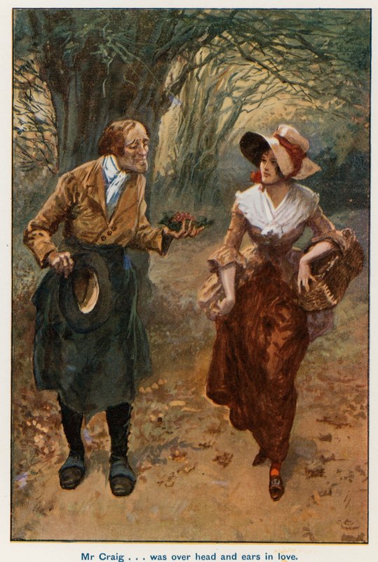 Illusztráció Adam Bede számára alkotó: Gordon Frederick Browne