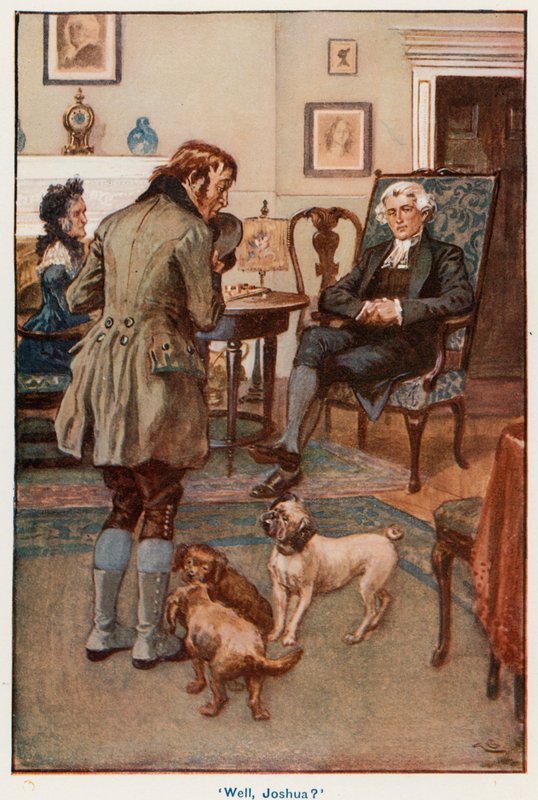 Illusztráció Adam Bede számára alkotó: Gordon Frederick Browne