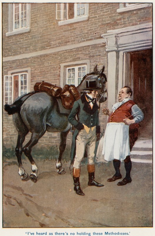 Illusztráció Adam Bede számára alkotó: Gordon Frederick Browne