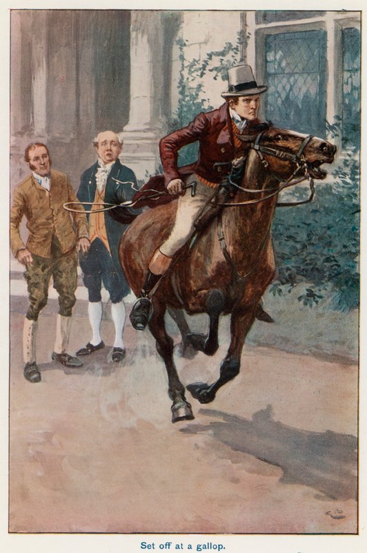 Illusztráció Adam Bede számára alkotó: Gordon Frederick Browne