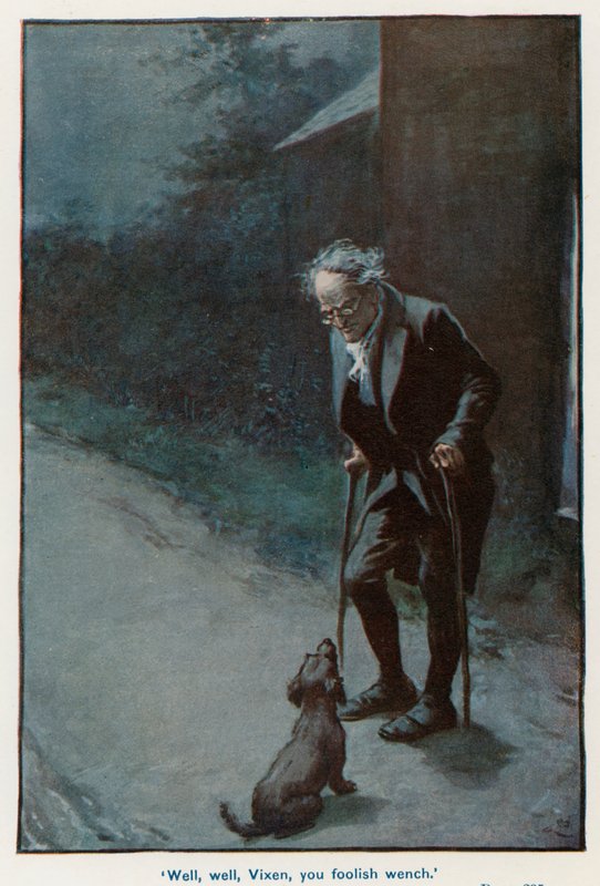 Illusztráció Adam Bede számára alkotó: Gordon Frederick Browne