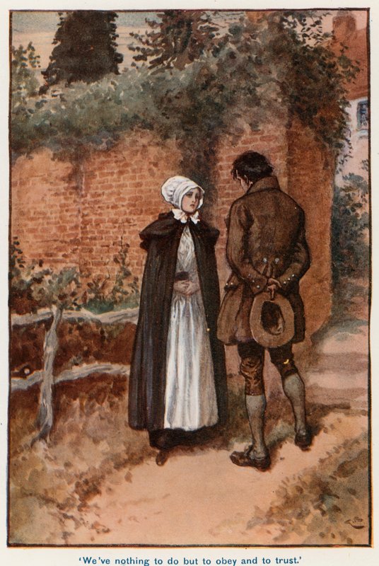 Illusztráció Adam Bede számára alkotó: Gordon Frederick Browne
