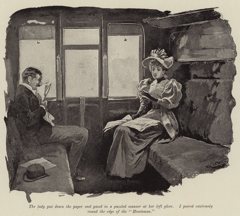Illusztráció a Csak egy novellához, Arthur Hughes alkotó: Gordon Frederick Browne