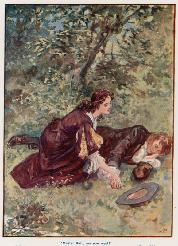 Illusztráció Lorna Doone számára alkotó: Gordon Frederick Browne