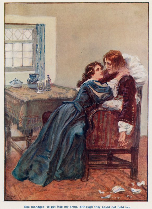 Illusztráció Lorna Doone számára alkotó: Gordon Frederick Browne