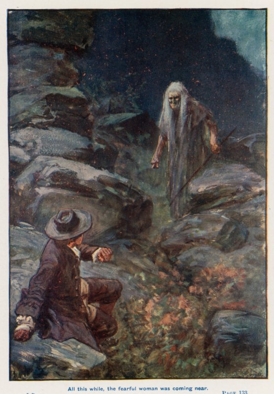 Illusztráció Lorna Doone számára alkotó: Gordon Frederick Browne