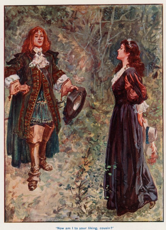 Illusztráció Lorna Doone számára alkotó: Gordon Frederick Browne