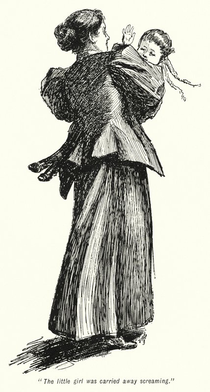 Illusztráció: A kincskeresők története, E Nesbit (litho) alkotó: Gordon Frederick Browne